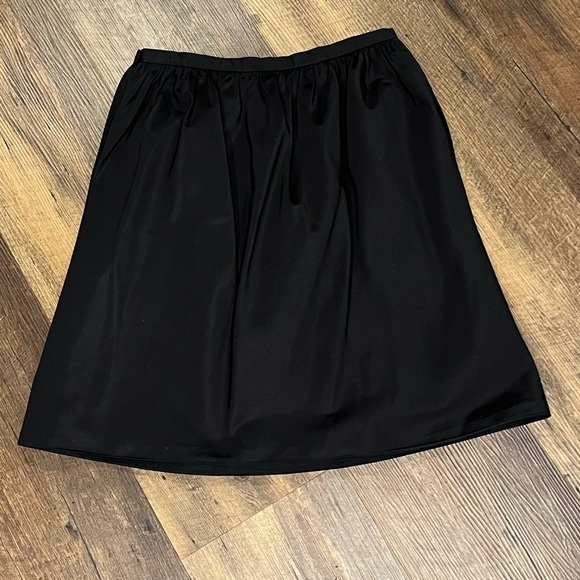 Ralph Lauren Collection silk skirt womens size 6 Purple Label‎ 100% silk black - Picture 1 of 10
